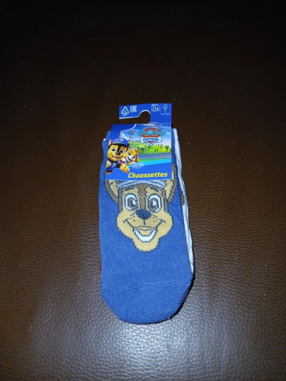 lot 3 paires de chaussettes garcon pat patrouille 23/26